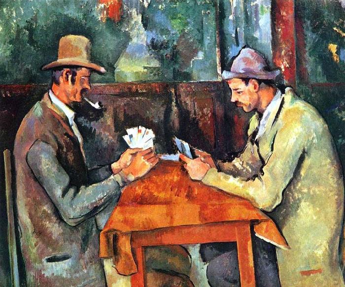 Paul Cezanne The Cardplayers